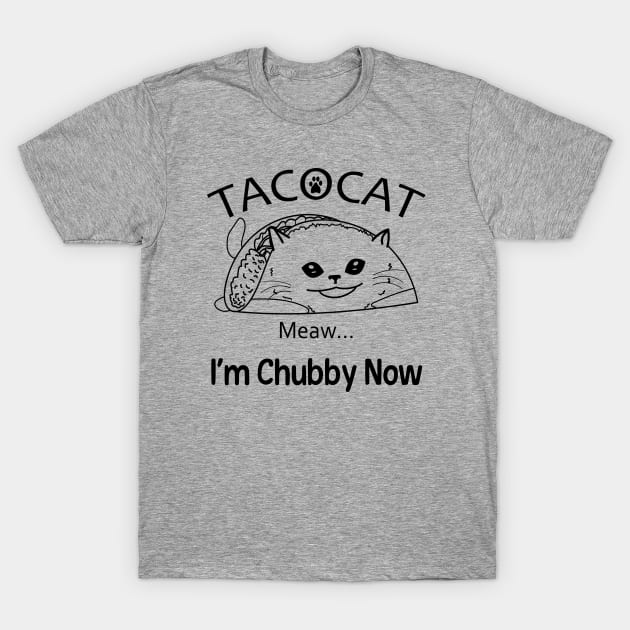 Cat Taco Tacocat T-Shirt by ulunkz